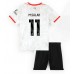 Liverpool Mohamed Salah #11 Dětské Oblečení 3rd Dres 2024-25 Krátkým Rukávem (+ trenýrky)